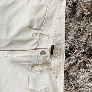 American Eagle white skinny jeans